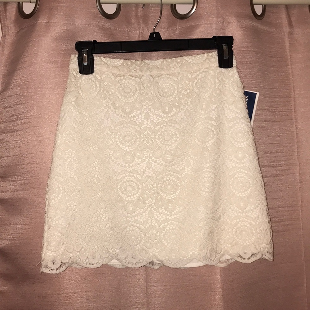 Hollister Lace Mini Skirt